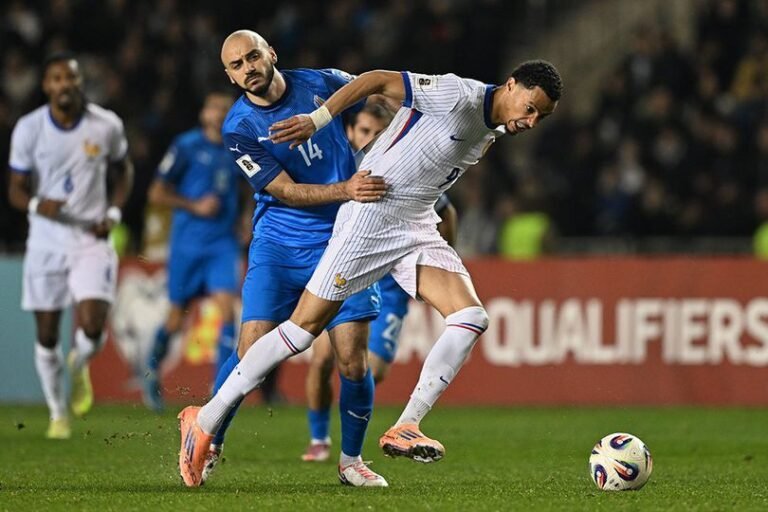 Hasil Azerbaijan vs Prancis: Les Bleus Balikkan Keadaan Lewat Tiga Gol Babak Pertama
