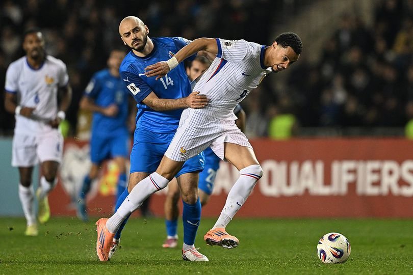 Hasil Azerbaijan vs Prancis: Les Bleus Balikkan Keadaan Lewat Tiga Gol Babak Pertama