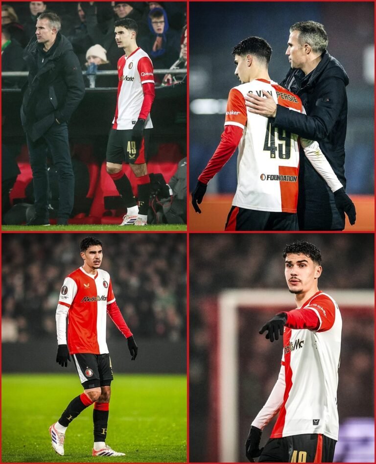 Ketika Van Persie hadapi tudingan Nepotisme usai berikan debut Senior untuk sang anak di Feyenoord