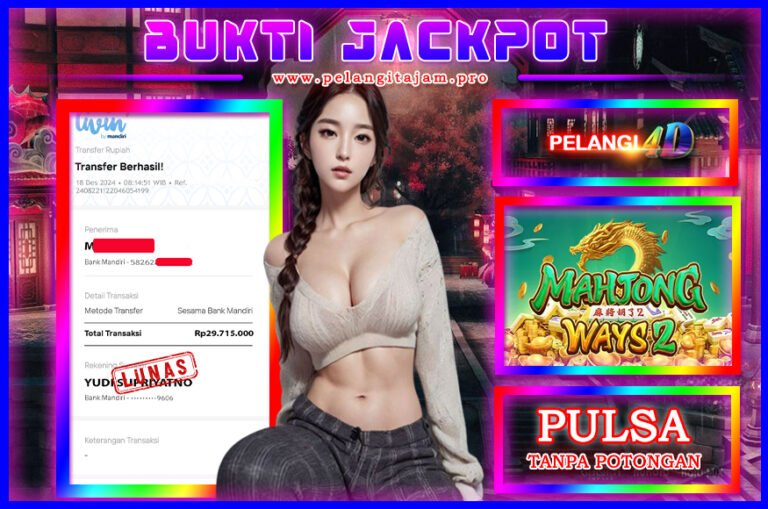 BUKTI KEMENANGAN MEMBER PELANGI4D 18 DESEMBER 2025