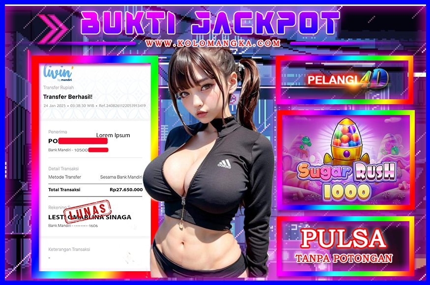 BUKTI JP MEMBER PELANGI4D 24 JANUARI 2026