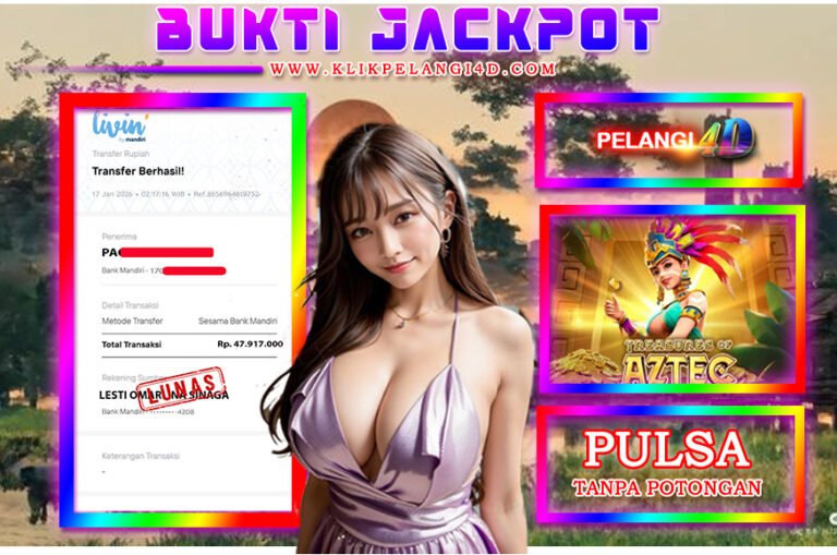 BUKTI JP MEMBER PELANGI4D 17 JANUARI 2026