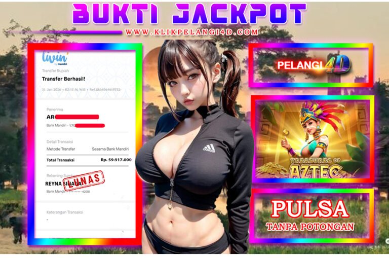 BUKTI JP MEMBER PELANGI4D 31 JANUARI 2026