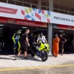Valentino Rossi usai pertama kali coba Aspal Sirkuit Mandalika : Aspalnya Sangat bagus