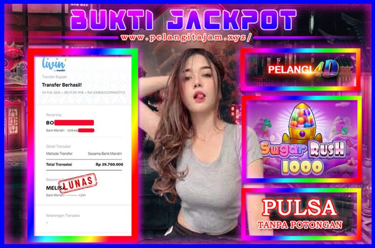 BUKTI JP MEMBER PELANGI4D 04 FEBRUARI 2026