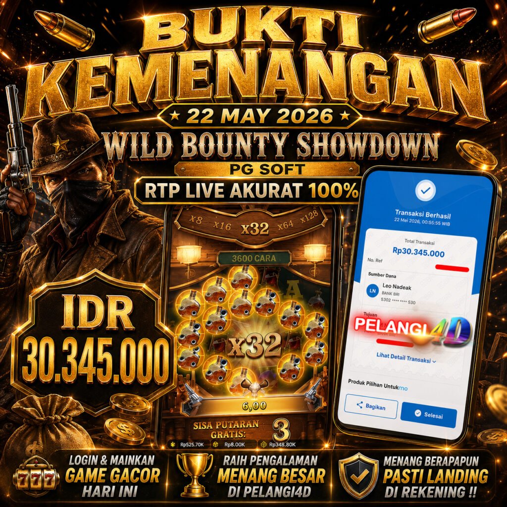 BUKTI KEMENANGAN SLOT PG SOFT 22 MEI 2026