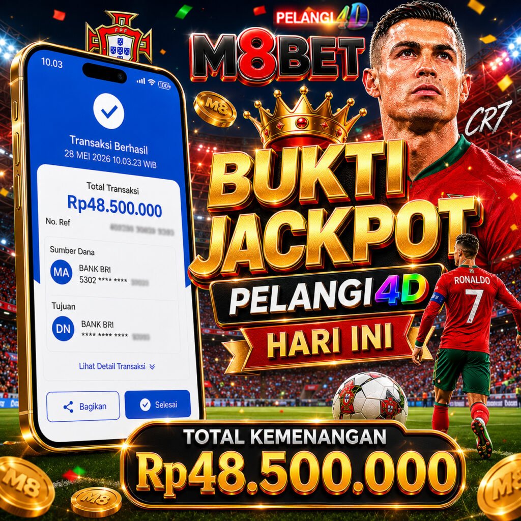 BUKTI KEMENANGAN PARLAY M8 SPORTS 28 MEI 2026