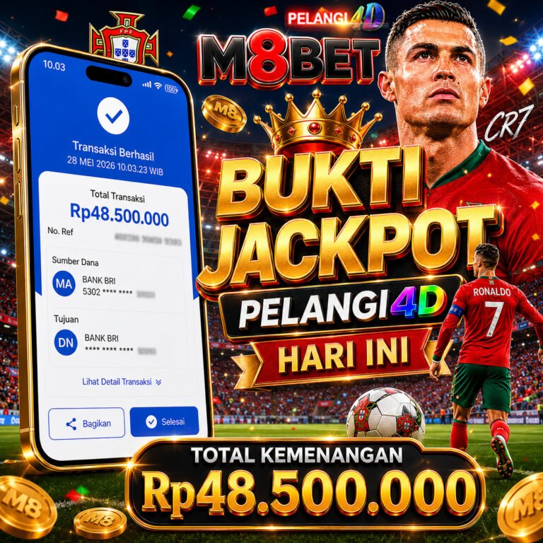 BUKTI KEMENANGAN PARLAY M8 SPORTS 28 MEI 2026