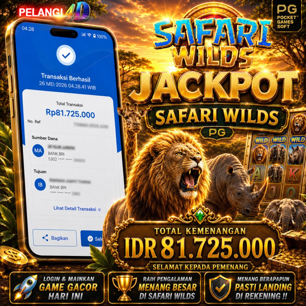 BUKTI KEMENANGAN PG SOFT SLOT 26 MEI 2026