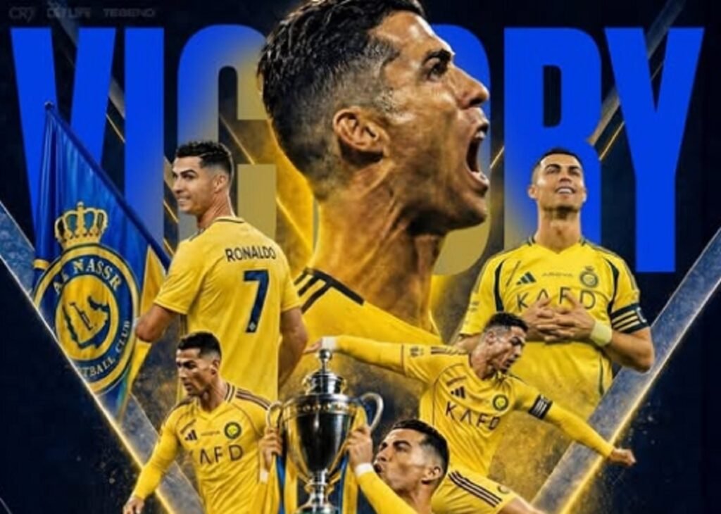 Cristiano Ronaldo Menangis Bahagia, Al Nassr Resmi Juara Liga Arab Saudi 2025-2026!
