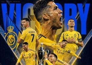 Cristiano Ronaldo Menangis Bahagia, Al Nassr Resmi Juara Liga Arab Saudi 2025-2026!